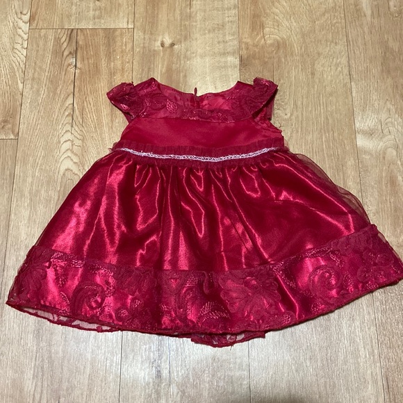 Princess Faith Other - Princess Faith Deep Red 3/6 month Girl Christmas Dress